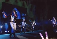 集合(4人)/ライブフォト・横型・全身・右手上げ・左手マイク・キャラクターショット/DVD「LIVE!! アイ★チュウ ザ・ステージ ～les quatre saisons～」会場予約特典