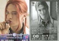 08 ： 才川コージ(朝日奈光)/パラレル仕様/舞台「BROTHERS CONFLICT -BROTHERS ON STAGE!2-」トレーディングカード