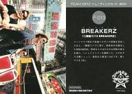 F-013 ： BREAKERZ/DAIGO・AKIHIDE・SHINPEI/「二階立てバス BREAKERZ」/FC会員限定会報特典BREAKERZ トレーディングカード 2011