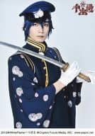 加藤和樹(青音海斗)/上半身・衣装青・両手刀・帽子・キャラクターショット/『ニコニコミュージカル』第10弾『千本桜』