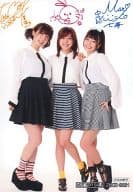 ペットな彼女たち(茅野愛衣・中津真莉子・高森奈津美)/印刷サイン入り/CD「君が夢を連れてきた」とらのあな特典ブロマイド