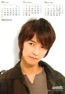 w-inds./橘慶太/バストアップ・衣装黒・グレー・目線左・カレンダー｢2004 10月 11月 12月｣/公式生写真