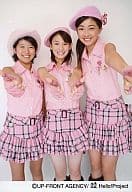 Berryz工房/徳永・菅谷・熊井/膝上・衣装ピンク・グー親指立て・帽子/公式生写真