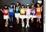 Berryz工房/7人/横型・全身・ピース・背景黒/公式生写真