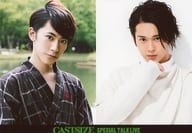 田村心・阿部快征/横型・衣装白・黒・田村右手曲げ・2分割/「CASTSIZE SPECIAL TALK LIVE」入場者特典