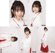 ◇高倉萌香/NGT48 net shop限定個別生写真 2020年巫女衣装Ver. 5種コンプリートセット