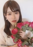 佐藤朱/バストアップ・歯見せ・花冠/AKB48 チーム8 2020年5月度 net shop限定個別生写真 vol.2