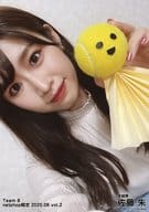 佐藤朱/バストアップ・テニスボール/AKB48 チーム8 2020年6月度 net shop限定個別生写真 vol.2