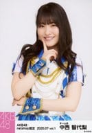 中西智代梨/上半身/AKB48 2020年7月度 net shop限定個別生写真 vol.1