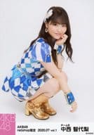 中西智代梨/全身・しゃがみ/AKB48 2020年7月度 net shop限定個別生写真 vol.1