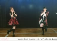 AKB48/向井地美音・岡田奈々/2020年7月19日 なぁおん ソーシャルディスタンス公演・2Lサイズ/AKB48配信限定公演記念生写真