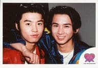 KinKi Kids/堂本剛・堂本光一/横型・バストアップ・トレカサイズ/「復刻版ミニフォト」/『miniphoto』/LOVE HARAJUKU Est 1988 Johnny’s Shop in Harajuku