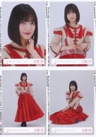 ◇大園玲/櫻坂46ランダム生写真【「小林由依 卒業コンサート」赤衣装】 4種コンプリートセット