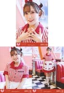 ◇イコールラブ(=LOVE)/諸橋沙夏/イコールラブ(=LOVE)生写真セット(17thcw「仲直りシュークリーム」)「2024 August-II」 3種コンプリートセット