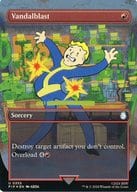 0355[U]：【PIP】【FOIL】【VAULT BOYボーダーレス版】Vandalblast/汚損破