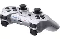 ワイヤレスコントローラDUALSHOCK3 サテンシルバー(状態：本体状態難)