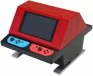 Switch用 対面型アーケードスタンド (レッド)