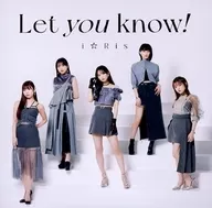 i☆Ris / Let you know!/あっぱれ!馬鹿騒ぎ[DVD付]