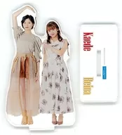 加賀楓＆横山玲奈(13期) アクリルスタンド 「モーニング娘。’22 25th ANNIVERSARY CONCERT TOUR ～SINGIN’ TO THE BEAT～」