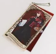 となりの坂田。(浦島坂田船) タロットカード風キーホルダー 「Happy Halloweeeen 浦島坂田幽霊船 Ψ悪魔執事Ψ あなたが飽くまで仕えます ワタクシかなり使えます ちゃんとしni9htお仕置きデビか～????」