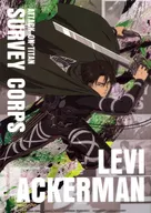 A3クリアポスター リヴァイ・アッカーマン/描き下ろし 「一番くじ 進撃の巨人 ～自由を求めて～」 G賞