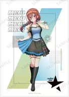 [新品] A3マット加工ポスター  rockin’starコラボ 描き下ろし ロックアイドルver. 中野三玖 「五等分の花嫁∽」