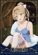 A3ポスター クラウディア・バレンツ 「タイトーくじ アニメ『ライザのアトリエ ～常闇の女王と秘密の隠れ家～』煌めく夜空と秘密の夜会」 F賞