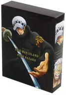 トラファルガー・ロー＆スモーカー 2巻収納3方背BOX 「Blu-ray ONE PIECE Eternal Log PUNKHAZARD」 FISH-MAN ISLAND/PUNK HAZARD連動購入特典