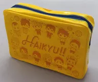 集合 クリアポーチ(オレンジ) 「セガ ラッキーくじ ハイキュー!! Pastel Art Collection」 C賞