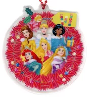 ディズニープリンセス アクリルオーナメント 「Happyくじ ディズニー クリスマスオーナメントくじ2024」 アクリルオーナメント賞
