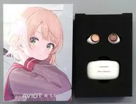 しぐれうい ワイヤレスイヤホン TE-D01v-SGR 「バーチャルYouTuber しぐれうい×AVIOT」
