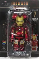 BE＠RBRICK-ベアブリック- 7.アイアンマン マーク7 「Happyくじ BE＠RBRICK MARVEL Infinity SAGA 『IRON MAN』」 ベアブリック賞