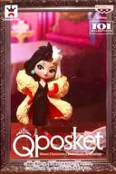 クルエラ・デ・ビル 「101匹わんちゃん」 Disney Characters Q poske petit -Villains-