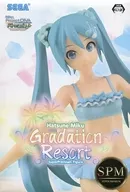 初音ミク 「初音ミク Project DIVA Arcade Future Tone」 スーパープレミアムフィギュア”初音ミク-グラデーションリゾート”