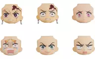 全6種セット 「ねんどろいどもあ とりかえっこフェイス 鬼滅の刃01」