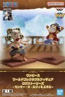 モンキー・D・ルフィ＆エネル 「ワンピース」 ワールドコレクタブルフィギュア ログストーリーズ-モンキー・D・ルフィ＆エネル-