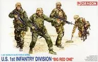 1/35 U.S. 1st INFANTRY DIVISION BIG RED ONE(4体セット) 「WORLDS ELITE FORCE SERIES」 [3015]