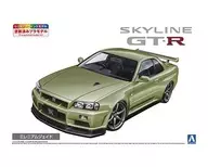 1/24 ニッサン BNR34 スカイライン GT-R V・spec II Nur ’02(ミレニアムジェイド) 「プリペイントモデル No.03-C」 [065594]