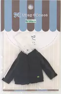 1/10 ジップパーカーコレクション(ブラック) 「創彩少女庭園」 タイニークローゼット コトブキヤショップ限定 [CL003]