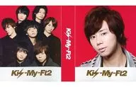 33.北山宏光 ポストカードホルダー 「Kis-My-Ft2 当たりくじ」 セブンイレブン限定