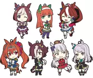 全7種セット 「ウマ娘 プリティーダービー ねんどろいどぷらす トレーディングラバーキーホルダー」