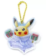 ピカチュウ 「ポケットモンスター Pokemon Frosty Christmas アクリルチャームコレクション」 ポケモンセンター限定