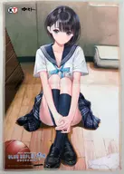 [単品] 描き下ろしイラストB3布ポスター 白井日菜子 「PS4/PS Vitaソフト BLUE REFLECTION 幻に舞う少女の剣 プレミアムボックス・スペシャルコレクションボックス」 同梱特典