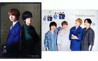 ピンナップポスター(四つ折) 伊野尾慧(Hey!Say!JUMP)＆神宮寺勇太(King ＆ Prince)/Sexy Zone duet 2021年8月号 付録