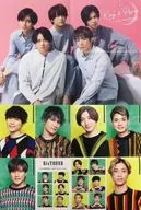 ピンナップポスター(四つ折) King ＆ Prince/SixTONES duet 2021年12月号 綴じ込み付録