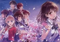 A3クリアポスター キャラクター原案・深崎暮人描き下ろしジャケットイラスト 「Blu-ray/DVD 冴えない彼女の育てかた Fes. Fine ～glory moment～」 店舗共通購入特典