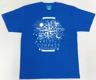 水瀬いのり TシャツA ブルー Mサイズ 「Inori Minase LIVE TOUR 2018 BLUE COMPASS」