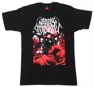 [ステッカー欠品] BABYMETAL The land of the Rising Sun tour COMPLETED Tシャツ ブラック Sサイズ 「BABYMETAL WORLD TOUR 2015 in JAPAN - THE FINAL CHAPTER OF TRILOGY -」