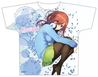 中野三玖 フルグラフィックTシャツ ホワイト フリーサイズ 「五等分の花嫁」