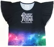 イベントロゴ Tシャツ ブラック フリーサイズ 「うたの☆プリンスさまっ♪ QUARTET NIGHT LIVE FUTURE 2018」